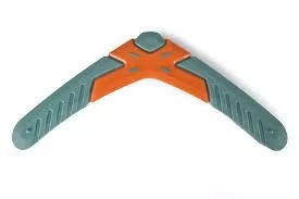 NUNBELL Игрушка  д/собак Бумеранг 27.5х19см, термопластичная резина, 95г микс