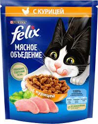 Felix Корм для кошек Мясное объедение Курица