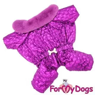 ForMyDog Комбинезон фиолетовый для девочек 