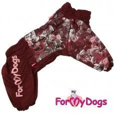 ForMyDog Комбинезон Мишки коричневый  для девочек 