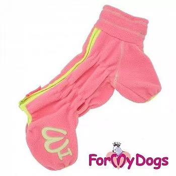 ForMyDog Комбинезон розовый флис для девочек