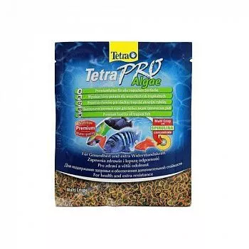 Tetra Pro Algae Crisps растительный корм для рыб в виде чипсов 12гр