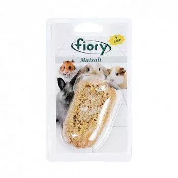 FIORY био-камень для грызунов Maisalt с солью в форме кукурузы 90 г