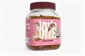 Little ONE Лакомство для всеядных грызунов Мучной червь 70гр
