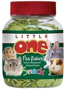 Little ONE Лакомство для грызунов Плющеный горох 230г