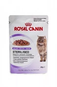Royal Canin консервы для стерилизованных к Стерилайзд в желе 85гр
