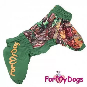 ForMyDog Дождевик  зеленый для мальчиков