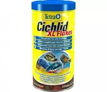 Tetra Cichlid XL Flakes корм для крупных цихлид в виде хлопьев 1л (фасовка)