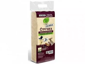 Зверье мое Опилки Осиновая стружка для грызунов 600гр