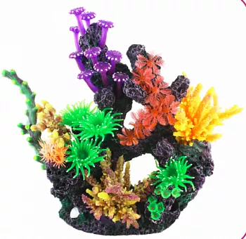 Силиконовый грот Коралловый риф 31*17*32см