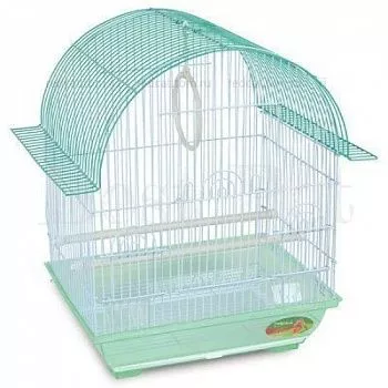 Triol Клетка для птиц №1600 эмаль 34,5*26*44см