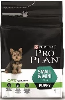 Purina Pro Plan Small&Mini Puppy для щенков мелких пород с курицей