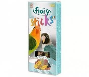 FIORY палочки для средних попугаев Sticks с фруктами 2х60гр