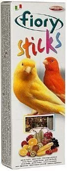 FIORY палочки для канареек Sticks с фруктами 2х30гр