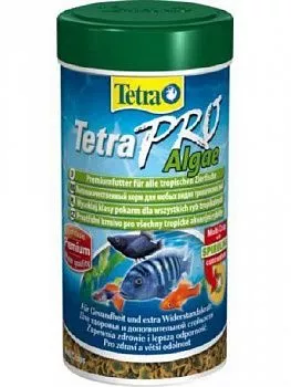 Tetra Pro Algae Crisps растительный корм для рыб в виде чипсов 100мл