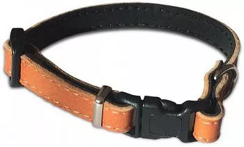 ZooTREND Ошейник Фастекс металл №20 кожа 2,0*50см