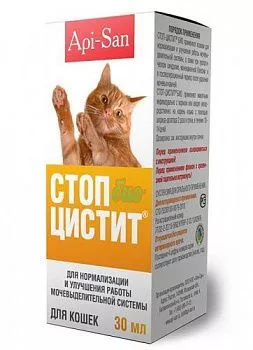 Стоп Цистит Био для кошек суспензия 30 мл
