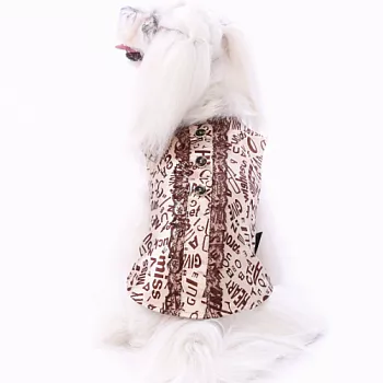 PEOPLE & DOGS Платье для собак  БУКВЫ (S-L)