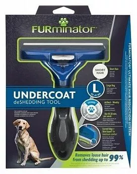 FURminator L для крупных собак с короткой шерстью