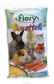 FIORY бисквиты для грызунов Biscottelli с морковью 35 г