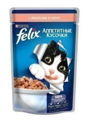 Felix - консервы для кошек - лосось_
