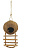 Triol Домик для птиц из кокоса Шале с лестницей 130/45 серия NATURAL