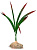 Laguna Искусственное Растение "Людвигия", ярко-оранжевое, 400мм