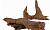 Коряга натуральная мангровая М 28-35см