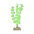 Искусственное растение  GlOFISH флуоресцентное зеленое 15см