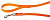 PerseiLine Поводок  Биотан 25 3м оранжевый