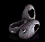 Gloxy Декорация Яйца динозавра 15*14*11,5(черная)