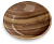 TARHONG Миска для животных "Acacia Wood", коричневая, 13.3х2.8см/180мл