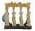 Грот Руины Афинского Акрополя 25*12*23см