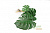 Террариумное растение Куст Монстеры с корнями зеленый 