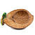 LUCKY REPTILE Кормушка-поилка кокосовая для рептилий "Coco Dish", 20x16x8см (Германия)