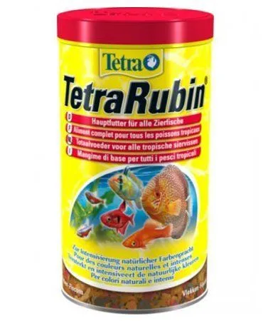 Tetra Rubin Granules корм для улучшения окраса рыб в виде гранул 15гр  купить недорого в Хабаровске