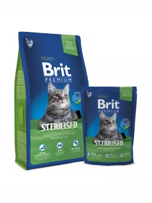 Brit Premium Cat Sterilised 0_5 кг_